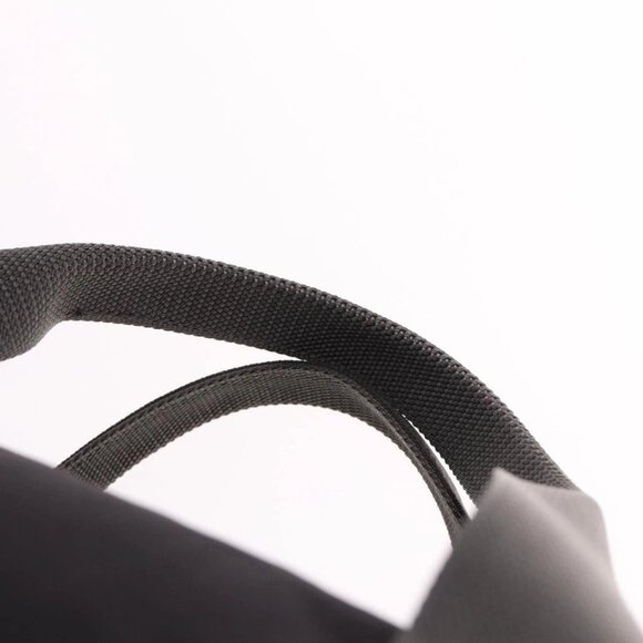 PRADA Boston Bag Nylon Black Gray Auth 76178 - Picture 9 of 16